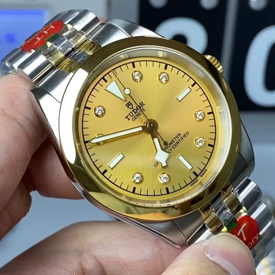 Tudor Black Bay Gold 41 mm HT Factory Configuration E1062D 1:1 Superclone