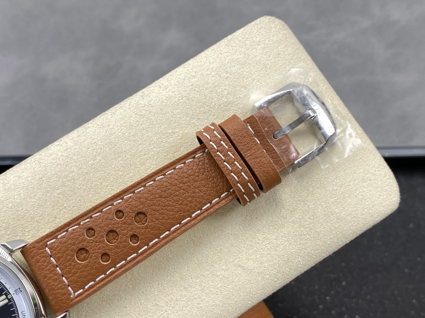Breitling Top Time Leather strap 38 mm Chronograph BLS Factory Configuration DA97A4 1:1 Superclone - Image 8