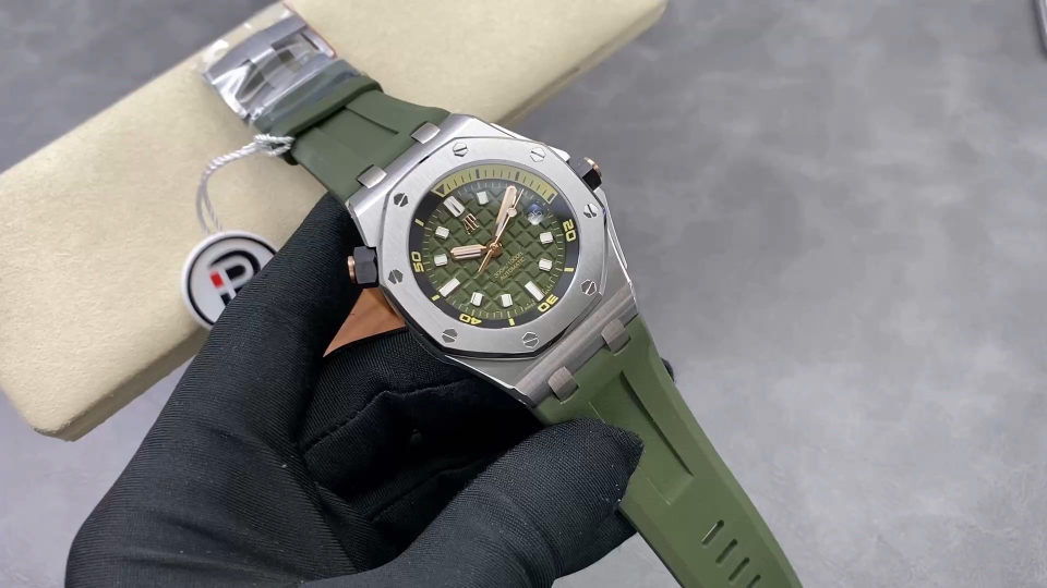 Audemars Piguet Royal Oak Offshore 15720 Stainless steel 42 mm Tourbillon Automatic IPF Factory Configuration A840D1 1:1 Superclone