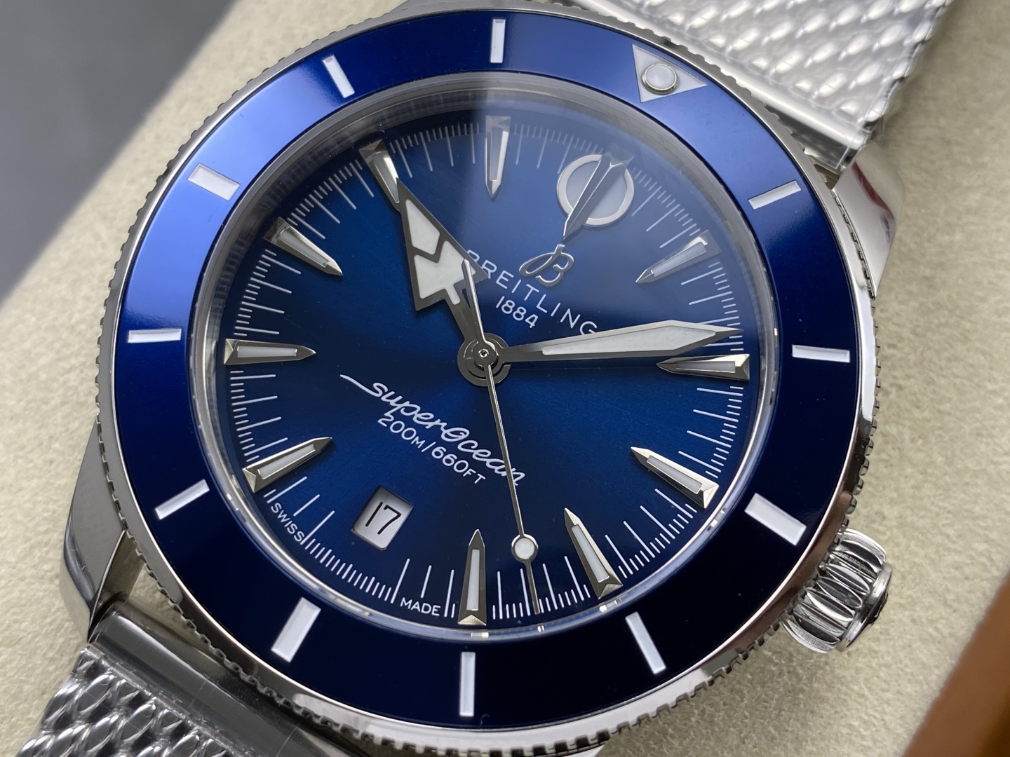 Breitling Superocean Heritage Date display Automatic BLS Factory Configuration D55009 1:1 Superclone - Image 12