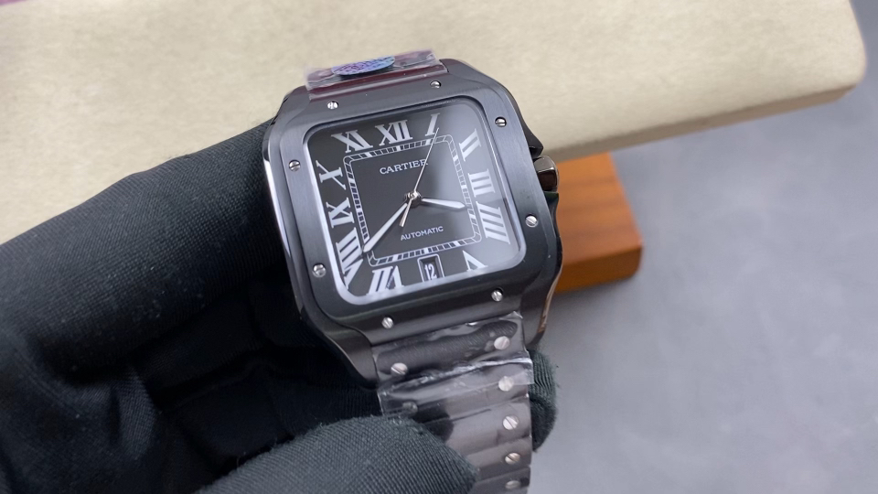 Cartier Santos 39.8 mm THB Factory Configuration D7873E 1:1 Superclone