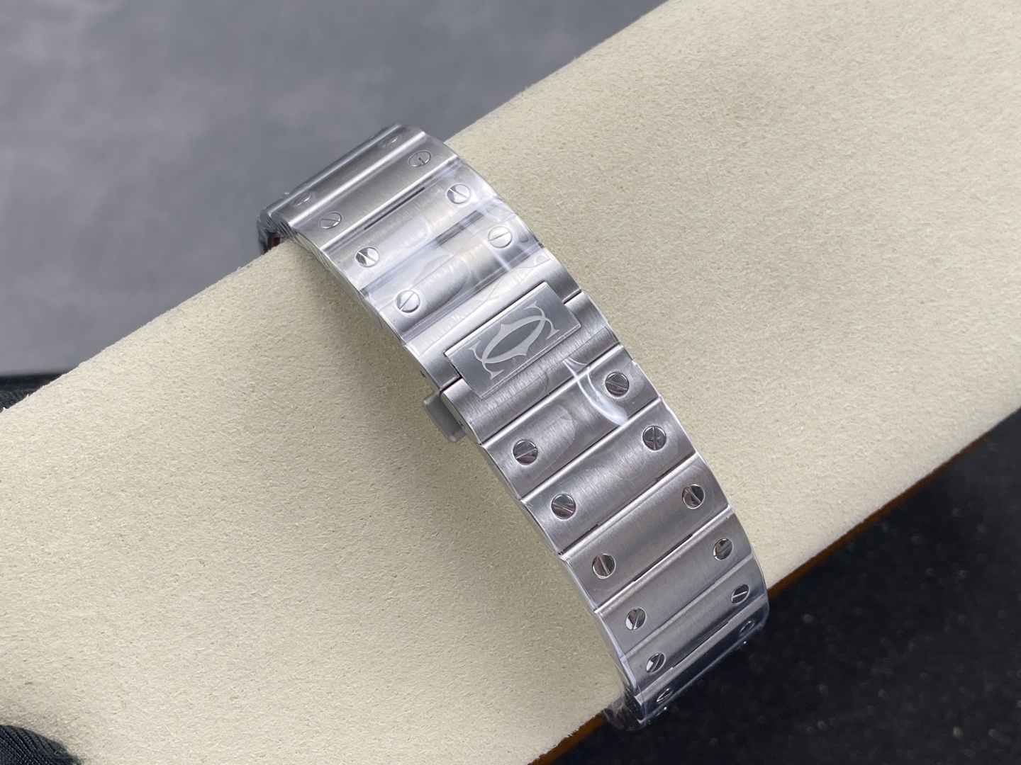 Cartier Santos de Cartier Skeleton Stainless-steel bracelet Configuration 81CD00 1:1 Superclone - Image 5
