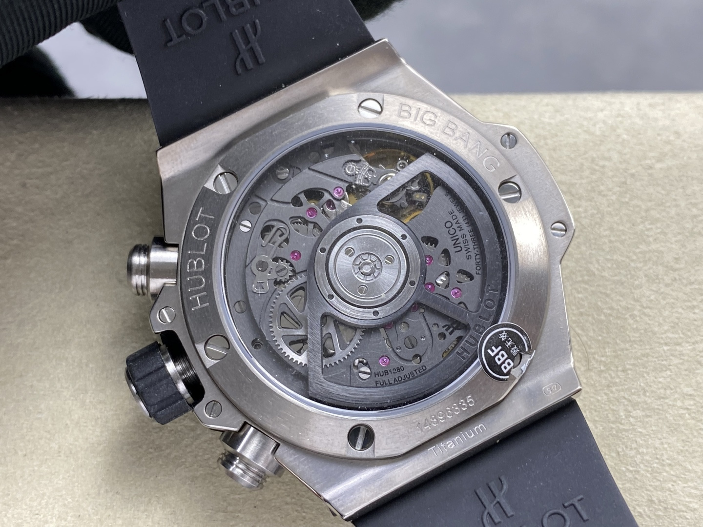 Hublot Big Bang Titanium 42 mm Chronograph BBF Factory Configuration 153F49 1:1 Superclone - Image 8