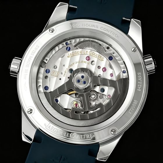 Jaeger-LeCoultre Polaris Stainless steel Gray dial 42 mm GMT / dual time Configuration EE455C 1:1 Superclone