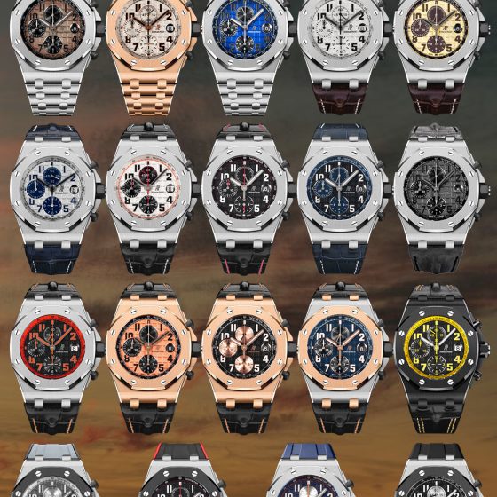 Audemars Piguet Royal Oak Offshore 26470 Stainless steel Rubber strap 42 mm Chronograph LS Factory Configuration 05AE5A 1:1 Superclone
