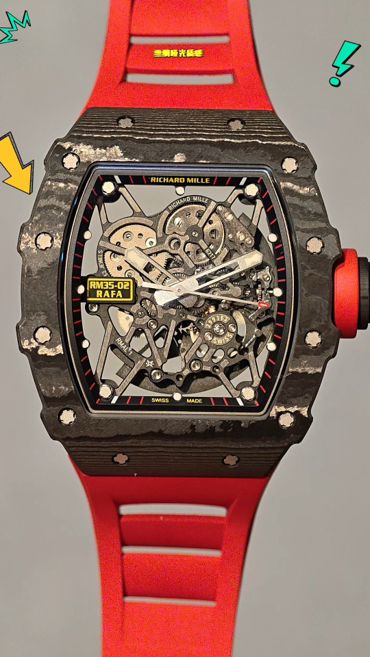 Richard Mille RM 035 RM35-02 Carbon composite Configuration B57053 1:1 Superclone