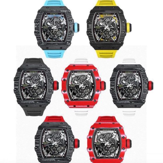 Richard Mille RM 035 RM35-02 Black dial Rubber strap Configuration D138BB 1:1 Superclone