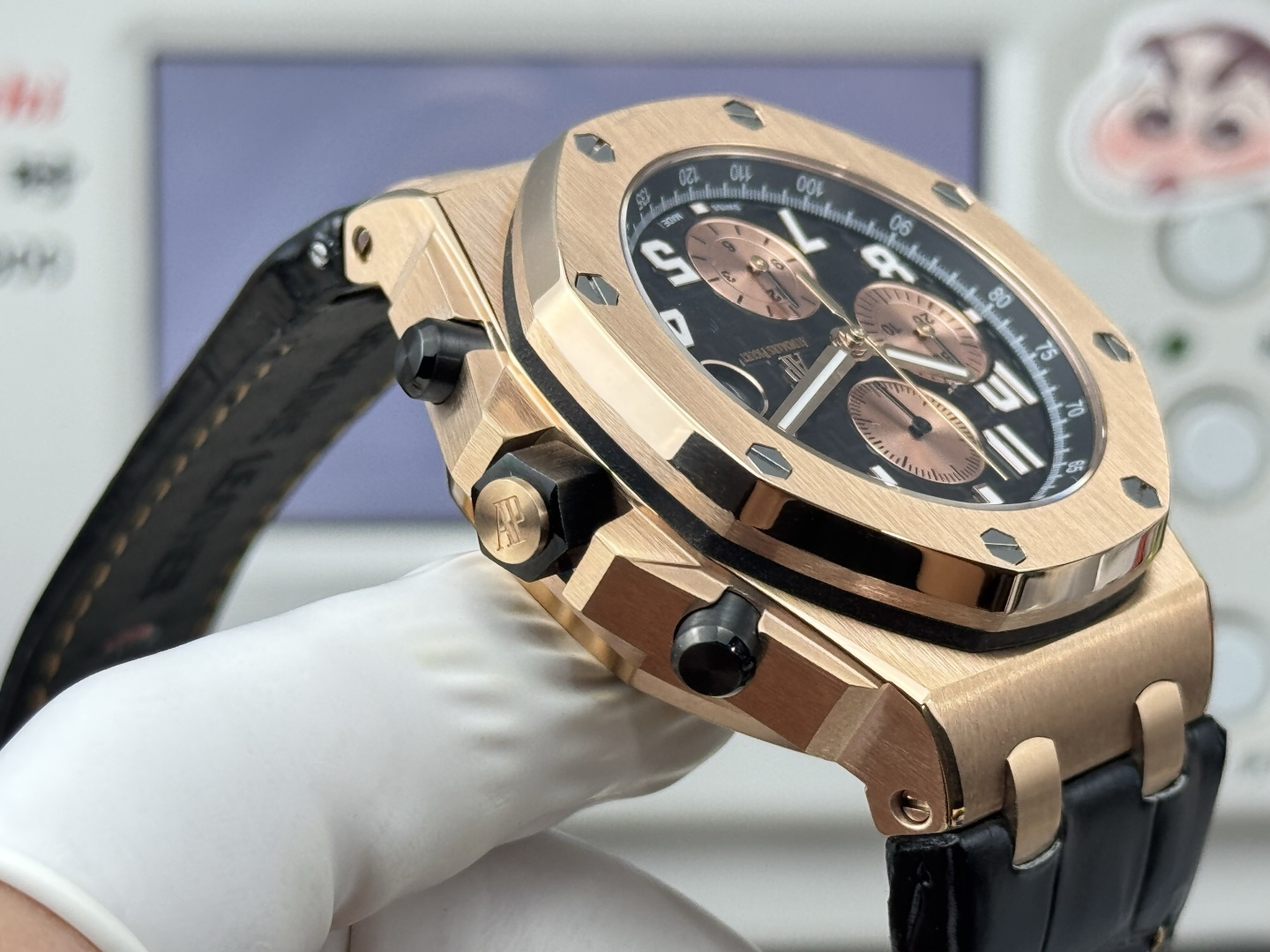 Audemars Piguet Royal Oak Offshore 26470 Stainless steel Rubber strap 42 mm Chronograph LS Factory Configuration 2791C3 1:1 Superclone - Image 9