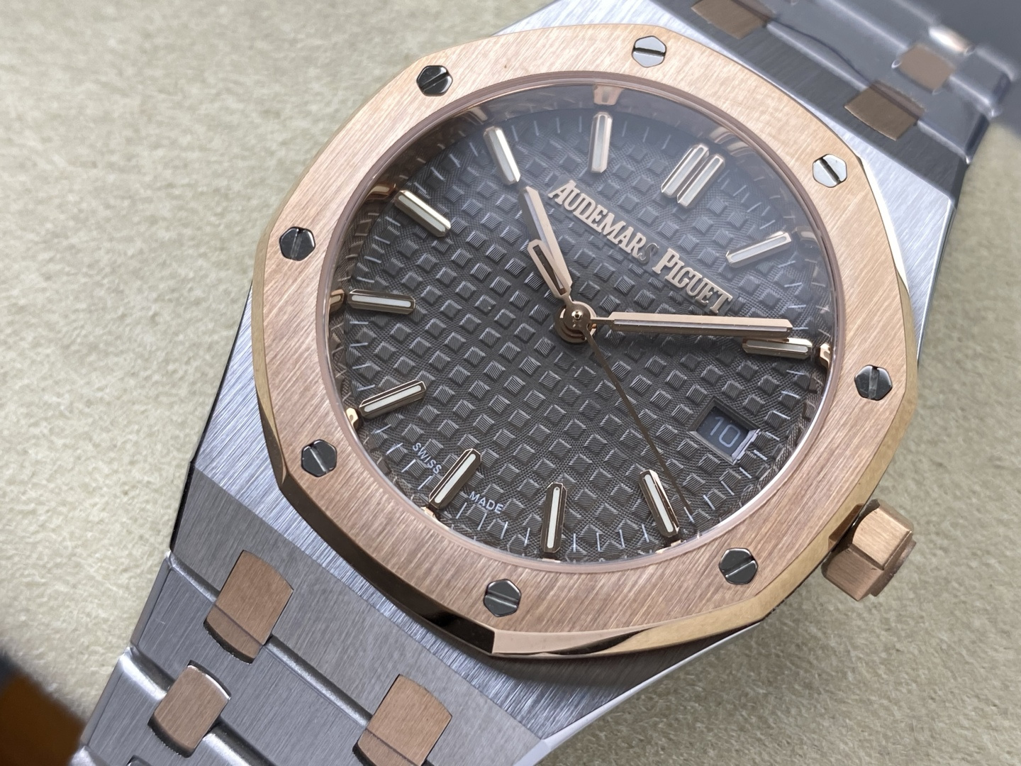 Audemars Piguet Royal Oak Stainless steel 34 mm Automatic Configuration BCC66D 1:1 Superclone - Image 10