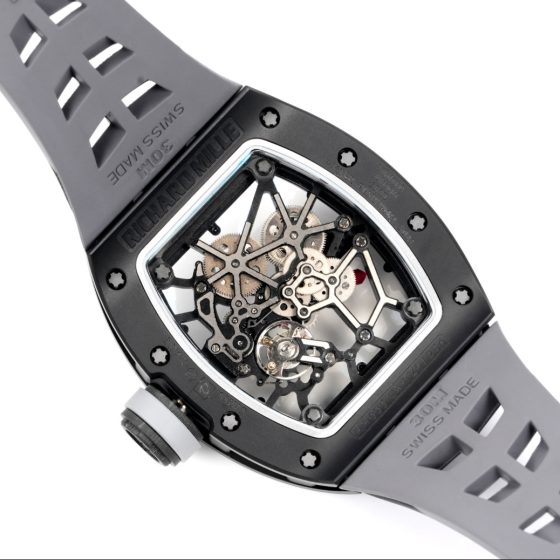 Richard Mille RM 035 RM035 Black Rubber strap Manual-wind Configuration 1FF497 1:1 Superclone