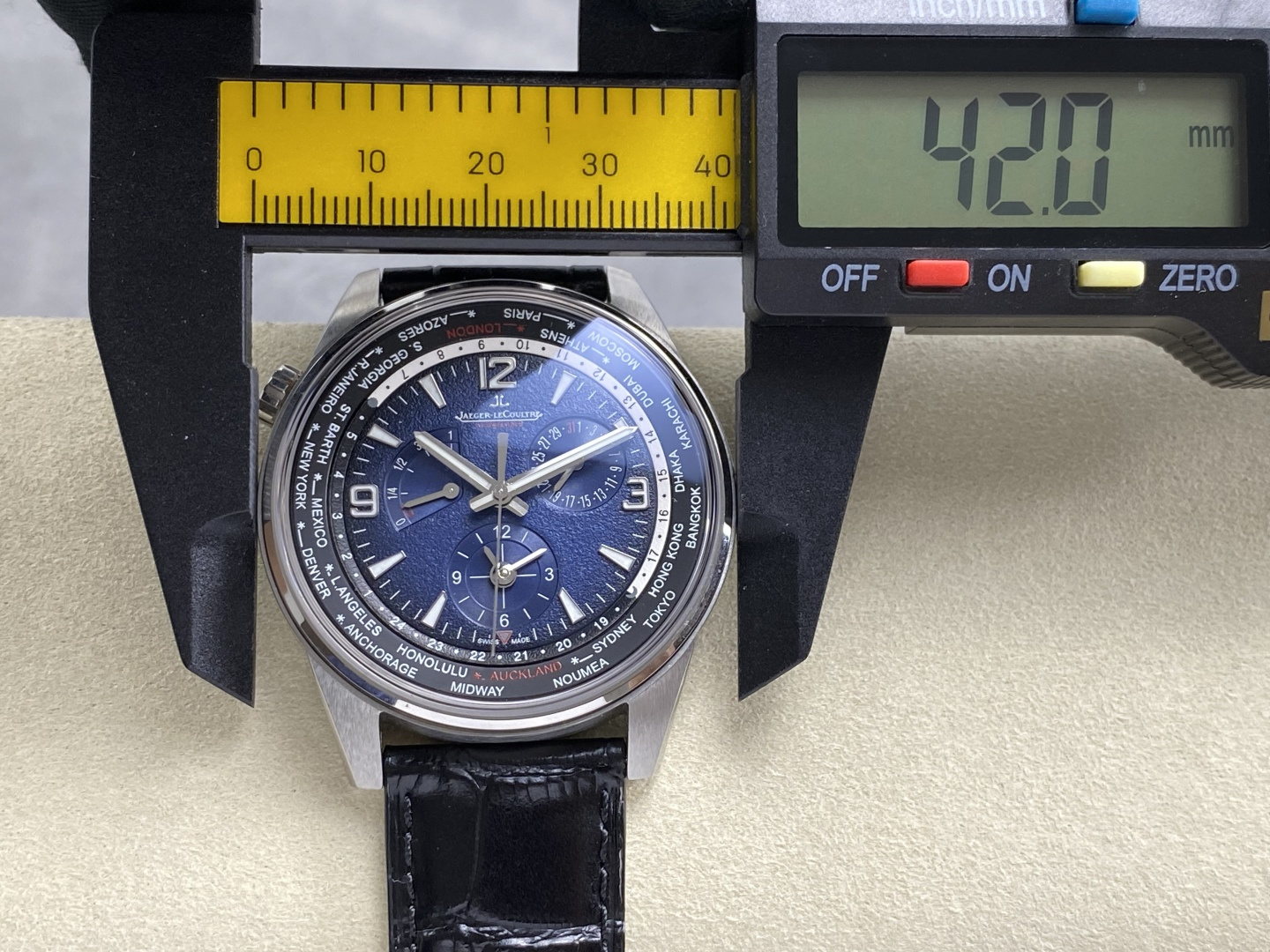 Jaeger-LeCoultre Polaris 42 mm World time ZF Factory Configuration 070C09 1:1 Superclone - Image 4