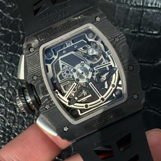 Richard Mille RM 011 RM11-03 Rubber strap Configuration 0F9A30 1:1 Superclone
