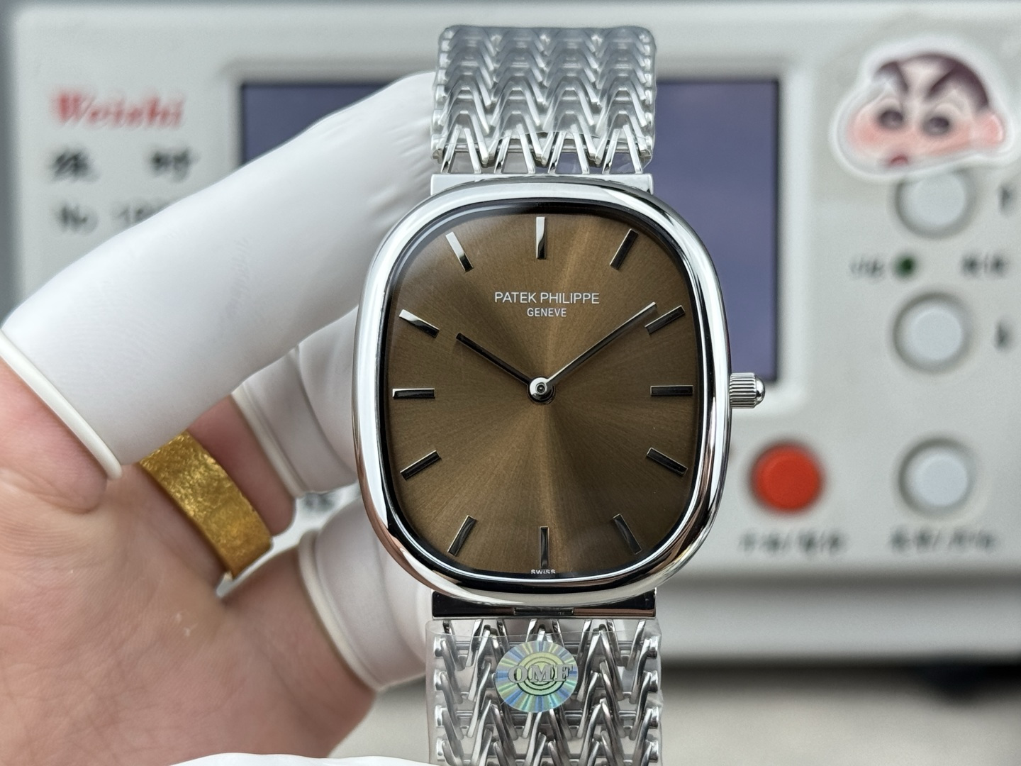 Patek Philippe Golden Ellipse Automatic OMF Factory Configuration 5F2513 1:1 Superclone - Image 2