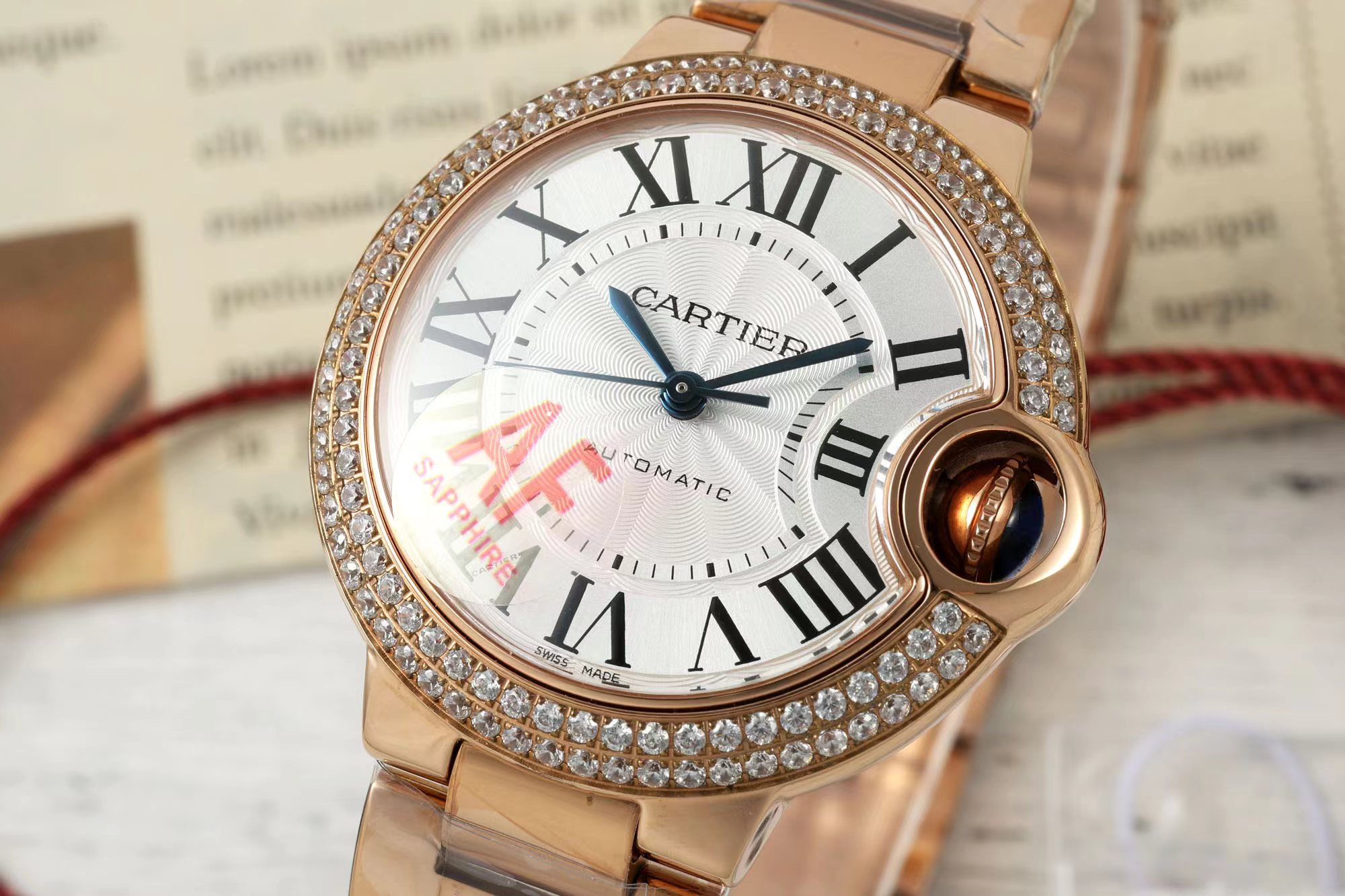 Cartier Ballon Bleu 33 mm 311347 1:1 Superclone - Image 3