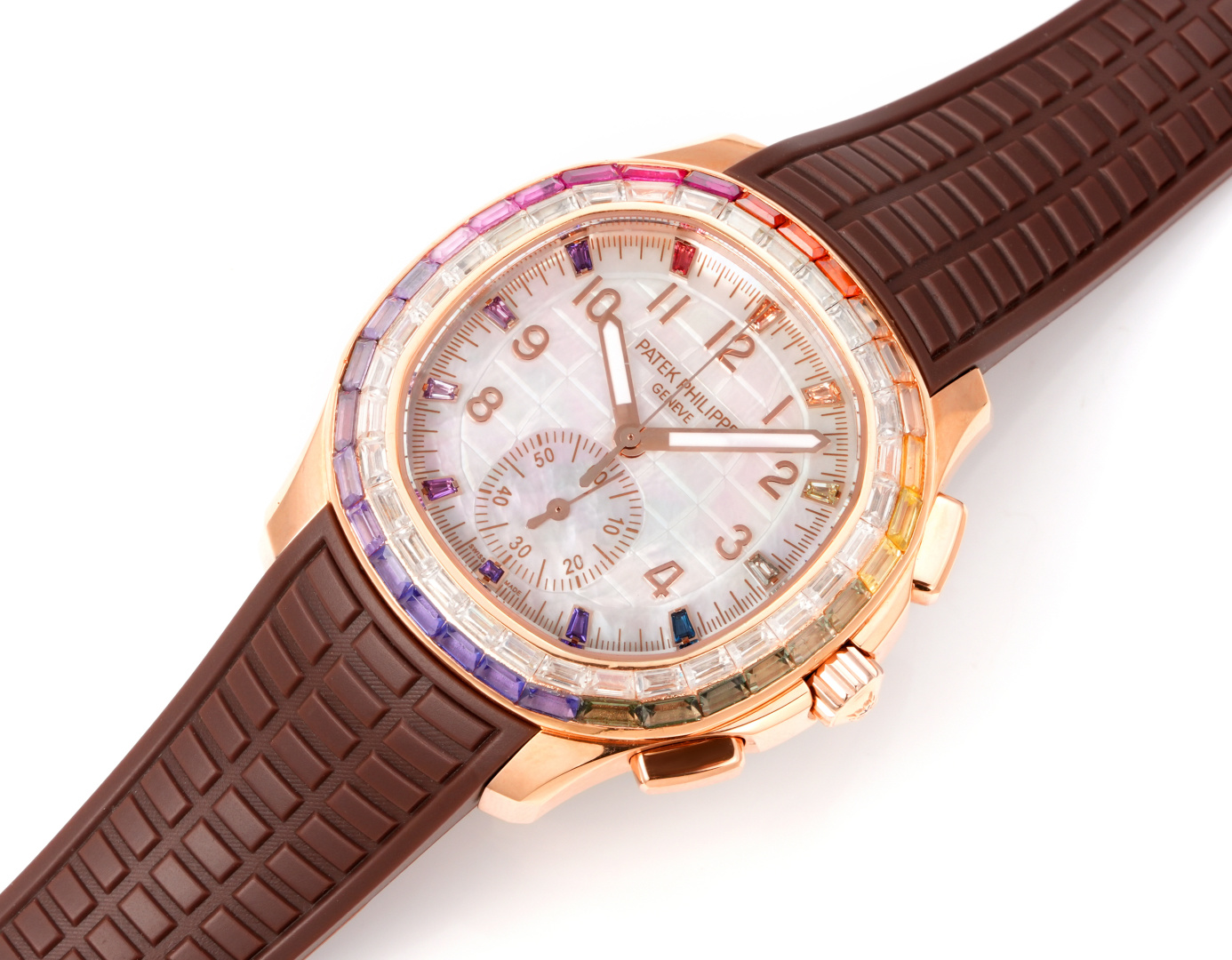 Patek Philippe Aquanaut Luce 7968/300R-001 Rainbow Chronograph 1:1 Superclone - Image 137