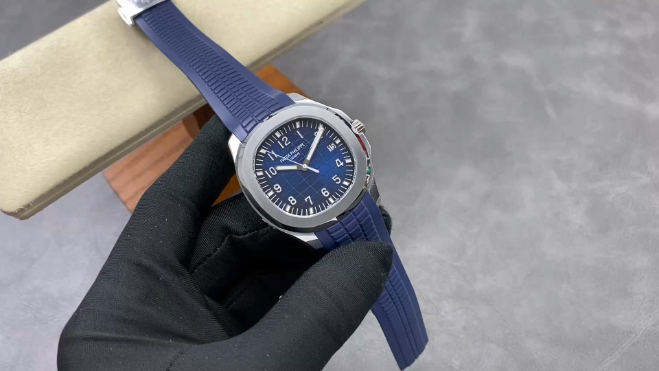 Patek Philippe Aquanaut Platinum Rubber strap Configuration 8D9574 1:1 Superclone
