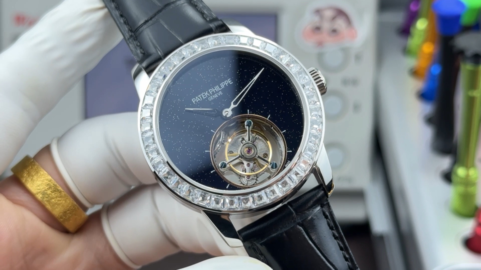 Patek Philippe Grand Complications 42 mm Tourbillon Manual-wind Configuration A9E495 1:1 Superclone