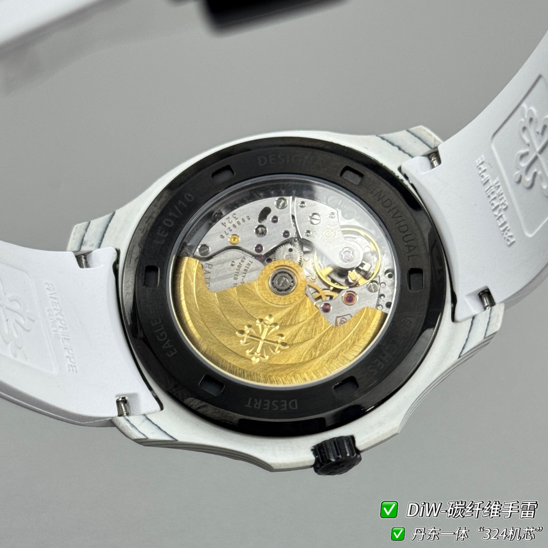 Patek Philippe Aquanaut 5167 Carbon composite 40.8 mm Configuration A9AAEE 1:1 Superclone - Image 4