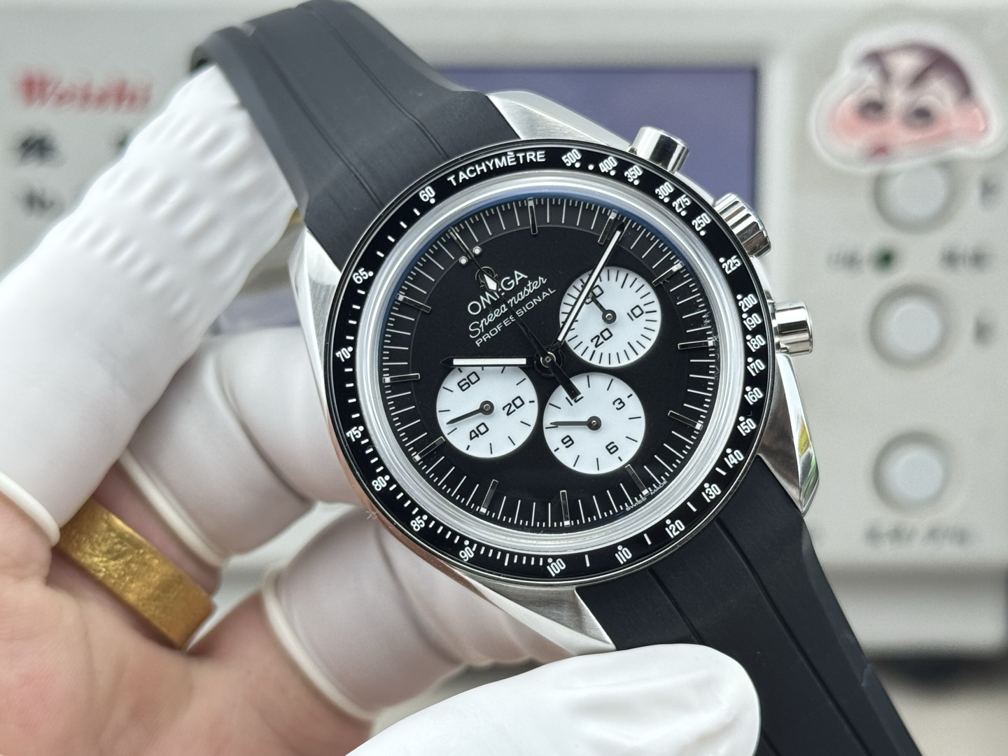 Omega Speedmaster 42 mm Small seconds Manual-wind ER Factory Configuration BD6AF4 1:1 Superclone - Image 3