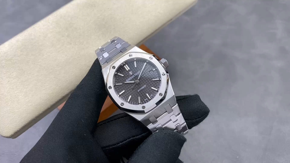 Audemars Piguet Royal Oak 15450ST Stainless-steel bracelet 37 mm Tourbillon IPF Factory Configuration D919A0 1:1 Superclone