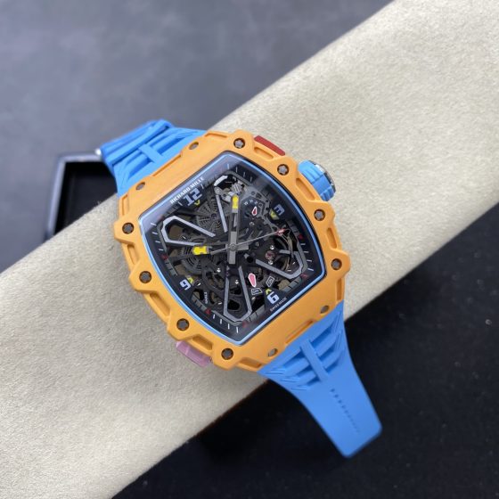 Richard Mille RM 035 RM35 Carbon composite 43.15 x 49.95 mm Skeleton / openworked CLEAN Factory Configuration EFEDF2 1:1 Superclone