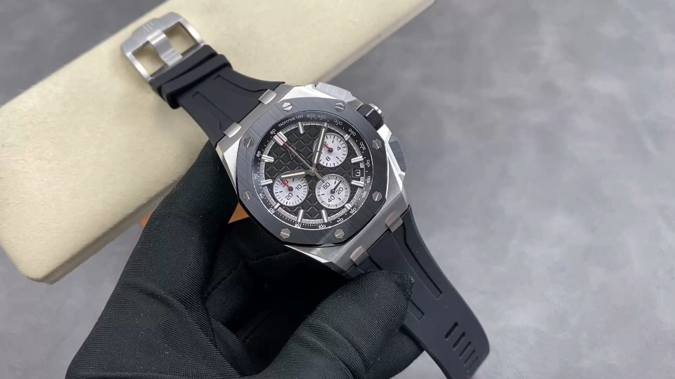 Audemars Piguet Royal Oak Offshore Stainless steel Rubber strap DDF Factory Configuration 84B22F 1:1 Superclone