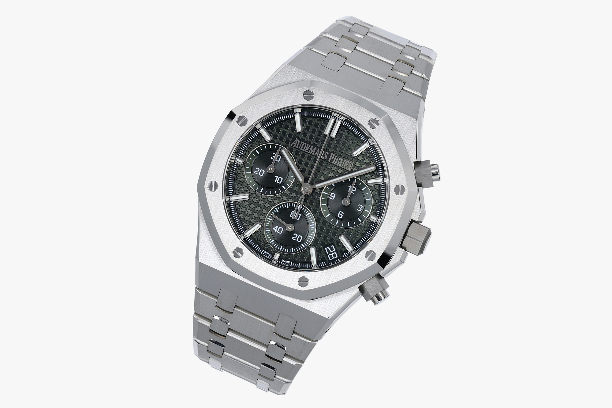 Audemars Piguet Royal Oak 26240ST Stainless steel Stainless-steel bracelet 41 mm Chronograph ZF Factory Configuration 769F05 1:1 Superclone - Image 2
