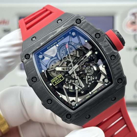 Richard Mille RM 035 RM35-02 Black dial Rubber strap Configuration 7997FD 1:1 Superclone