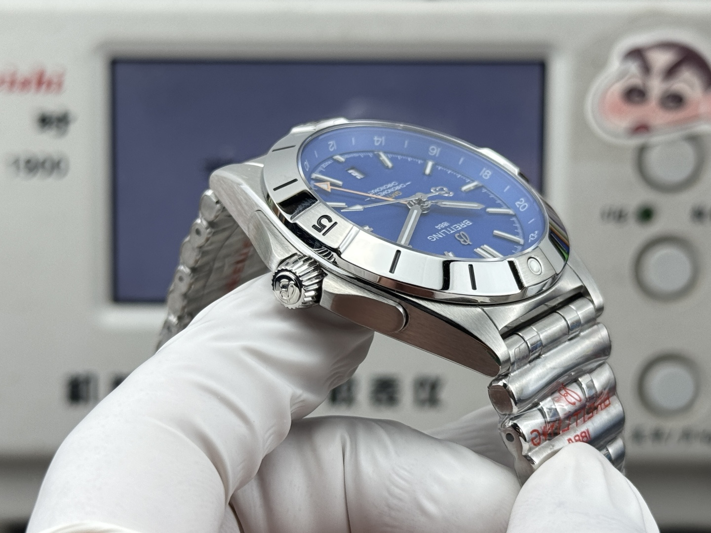 Breitling Chronomat A32398101M1A1 Stainless steel Stainless-steel bracelet 1:1 Superclone