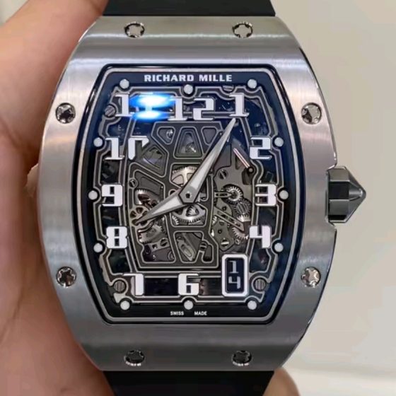 Richard Mille RM 067 RM67-01 Platinum Date display Automatic Configuration B150FF 1:1 Superclone