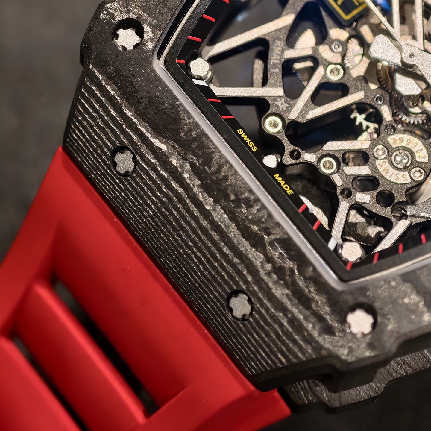 Richard Mille RM 035 RM35-02 Carbon composite Configuration 77D8E9 1:1 Superclone - Image 5