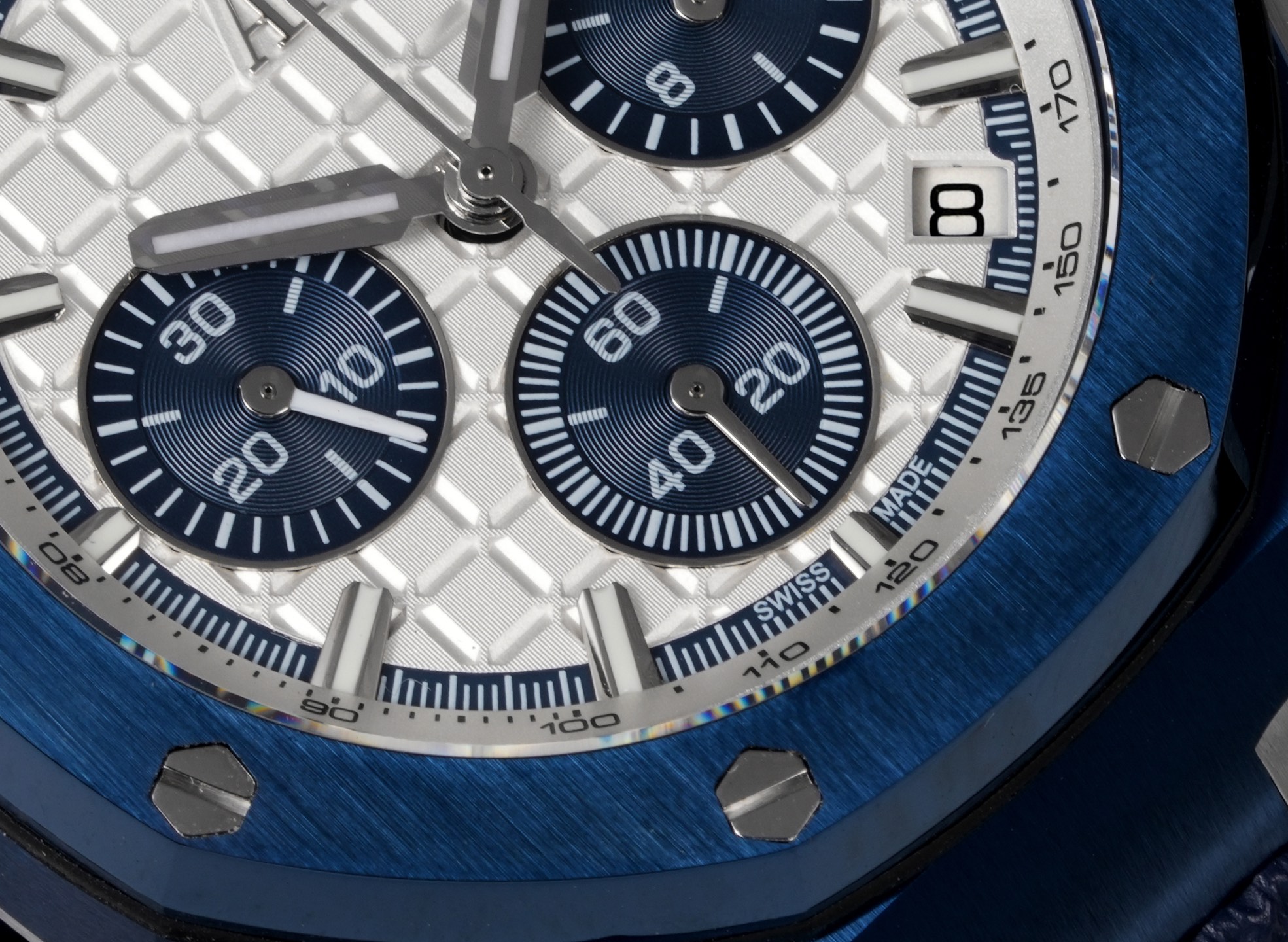 Audemars Piguet Royal Oak Offshore 26420 316 Stainless Steel Rubber strap 44 mm Date display LS Factory Configuration 7F28F1 1:1 Superclone - Image 7