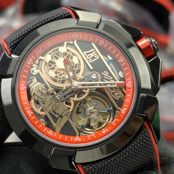 Jacob & Co. Epic X Stainless steel Rubber strap 44 mm Configuration FD303D 1:1 Superclone