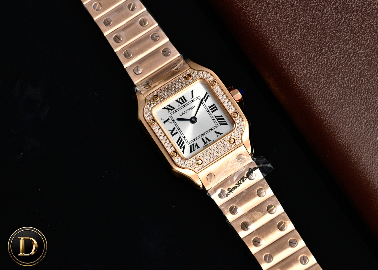 Cartier Santos Stainless steel Silver dial 27 x 34.4 mm TW Factory Configuration 73B8BD 1:1 Superclone - Image 6