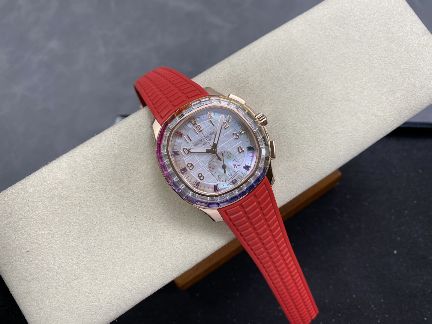 Patek Philippe Aquanaut Luce 7968/300R-001 Rainbow Chronograph 1:1 Superclone - Image 148