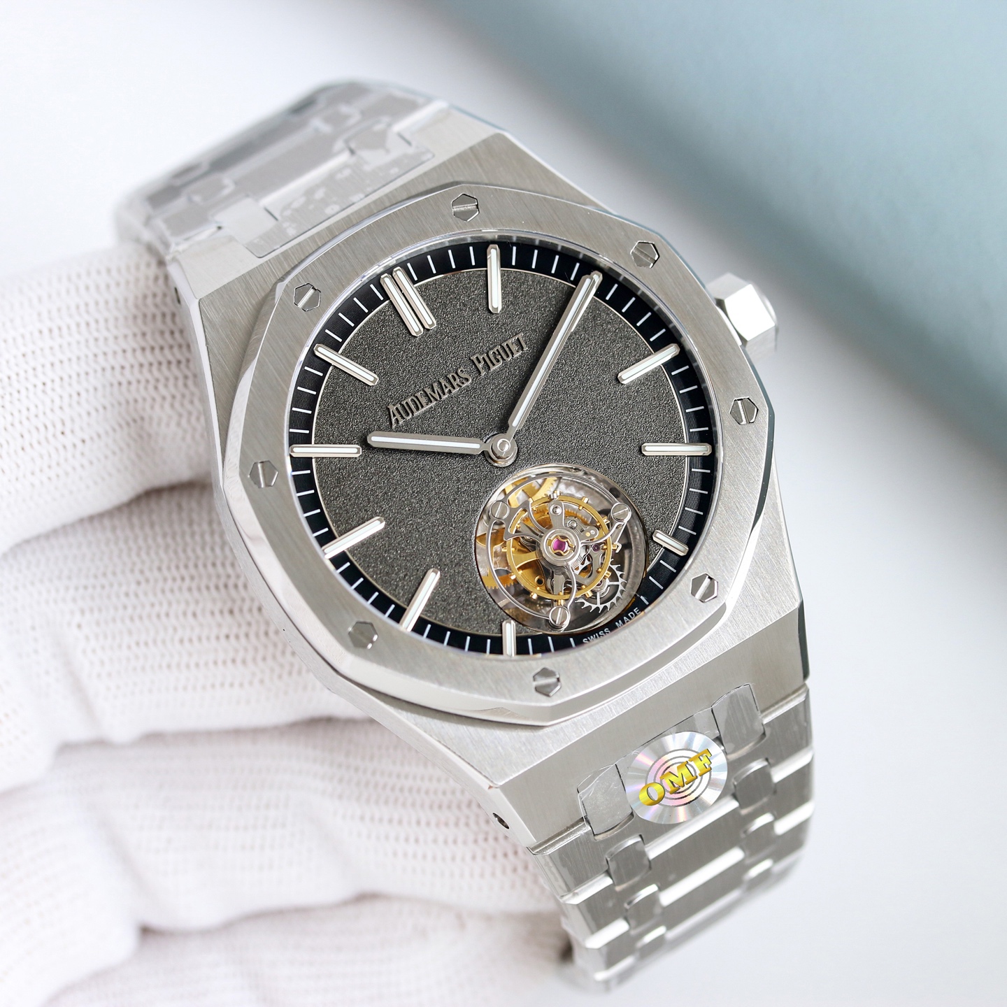 Audemars Piguet Royal Oak Tourbillon OMF Factory Configuration 136B1F 1:1 Superclone