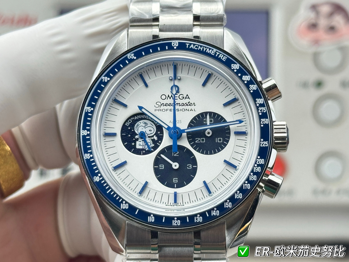 Omega Speedmaster Snoopy 2A590A 1:1 Superclone - Image 7