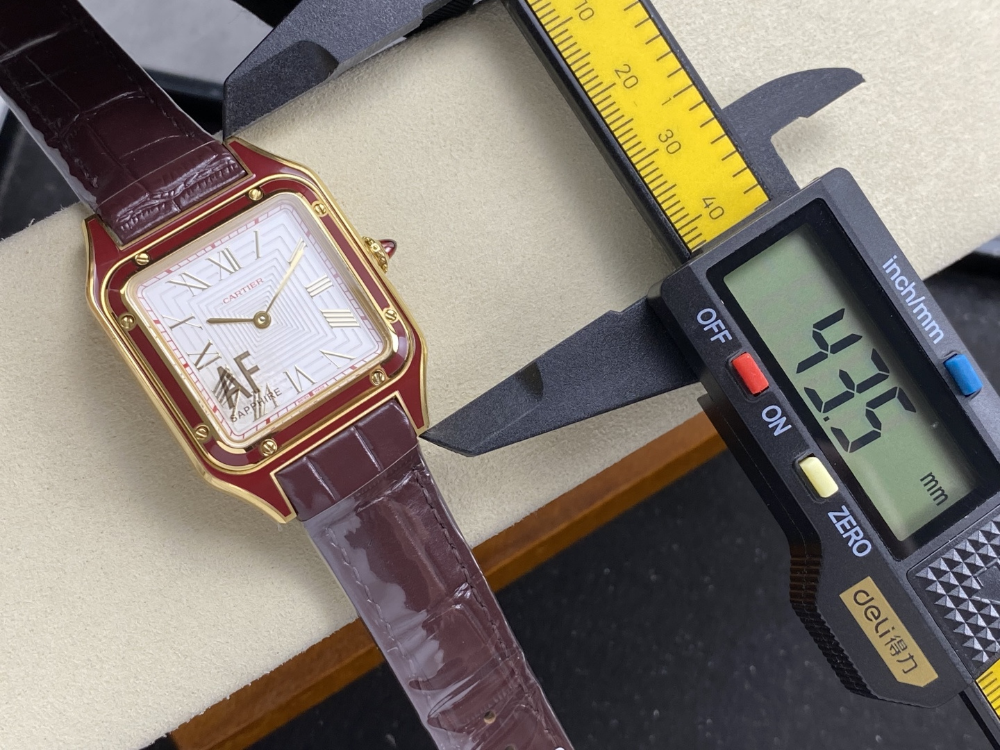 Cartier Santos-Dumont watch large model WGSA0139 1:1 Superclone - Image 13