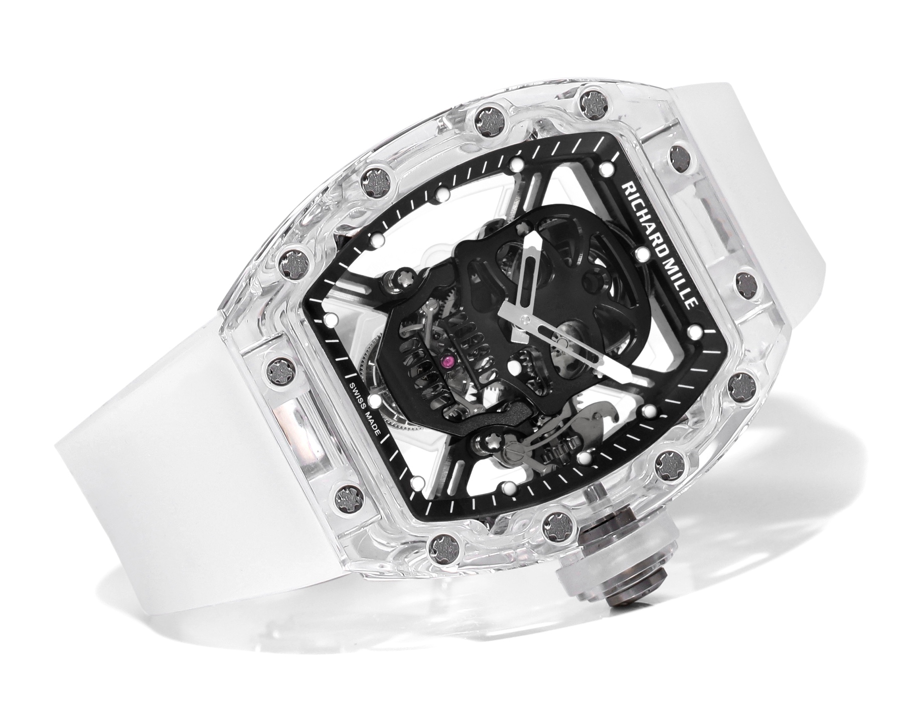Richard Mille RM 052 RM052 Rubber strap Tourbillon MS Factory Configuration 3C3C4B 1:1 Superclone - Image 3