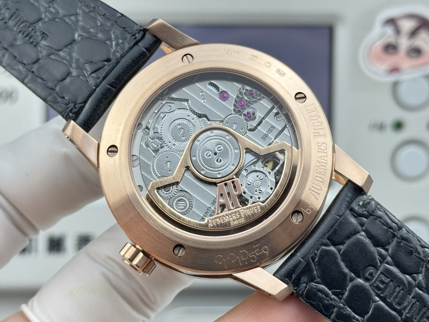 Audemars Piguet Code 11.59 26396 Stainless steel Fabric strap 42 mm Tourbillon Configuration 4ABF50 1:1 Superclone - Image 8