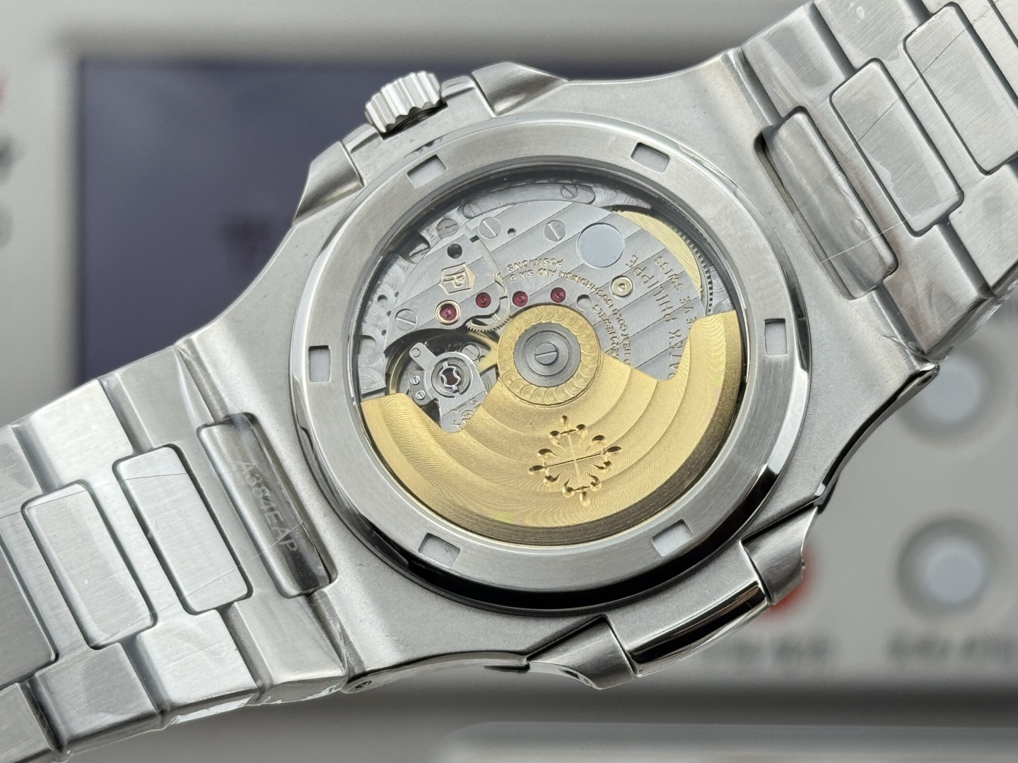 Patek Philippe Nautilus 5711/1A Stainless steel 40 mm Automatic Configuration 0FCD84 1:1 Superclone - Image 9