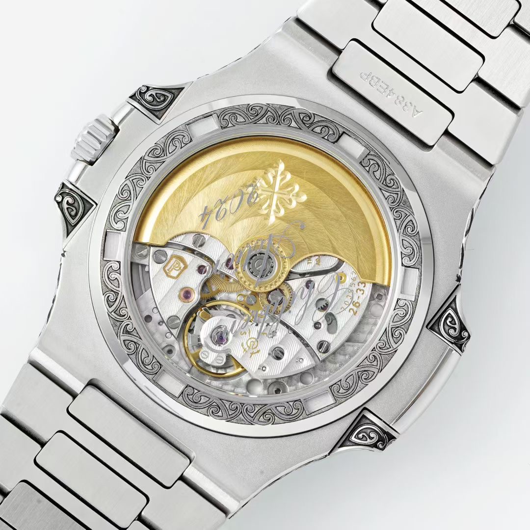 Patek Philippe Nautilus Stainless steel Gray dial 40 mm Automatic AF Factory 1:1 Superclone - Image 6