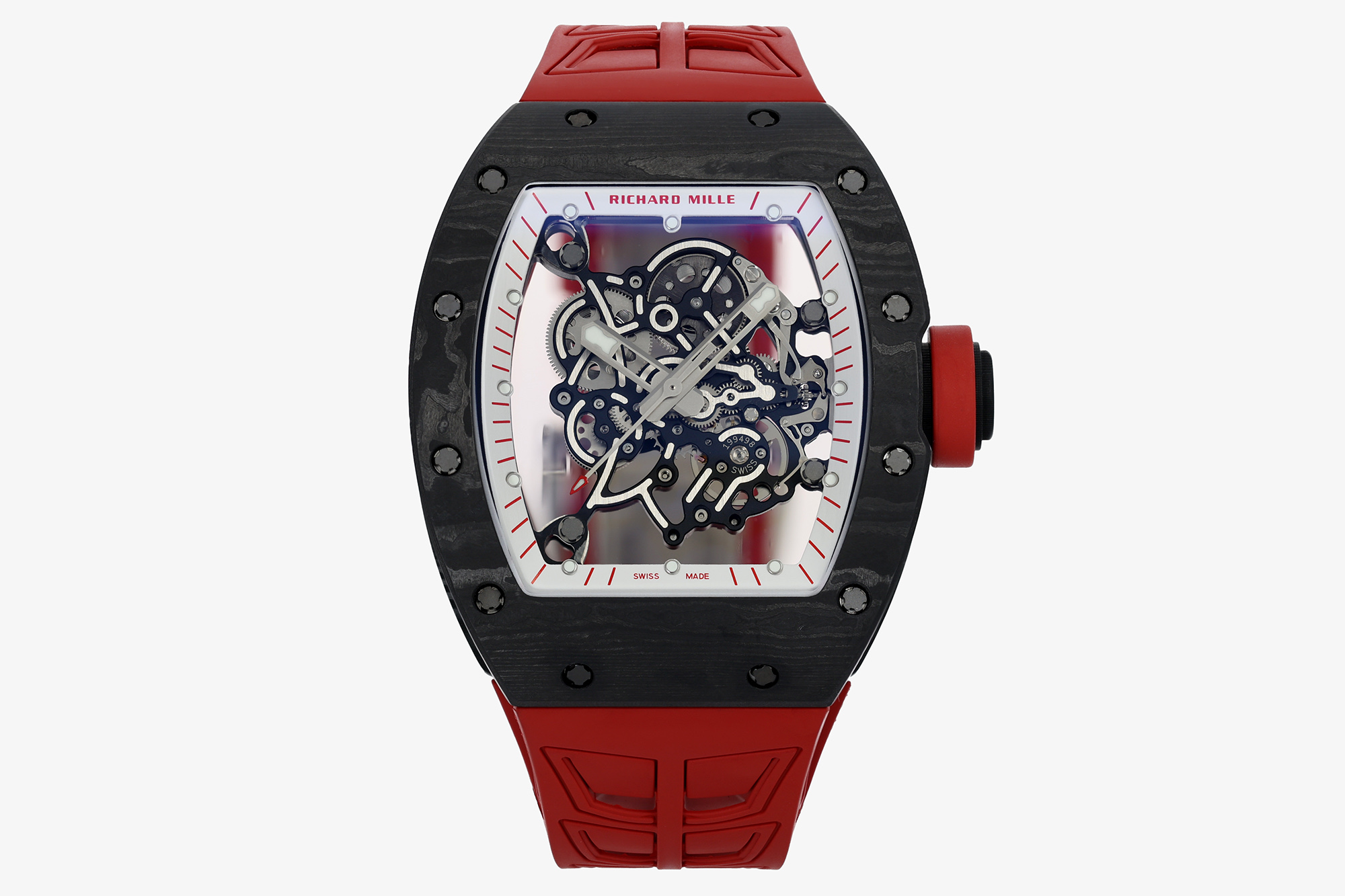 Richard Mille RM 055 RM055 Carbon composite Manual-wind ZF Factory Configuration 2EAE9B 1:1 Superclone