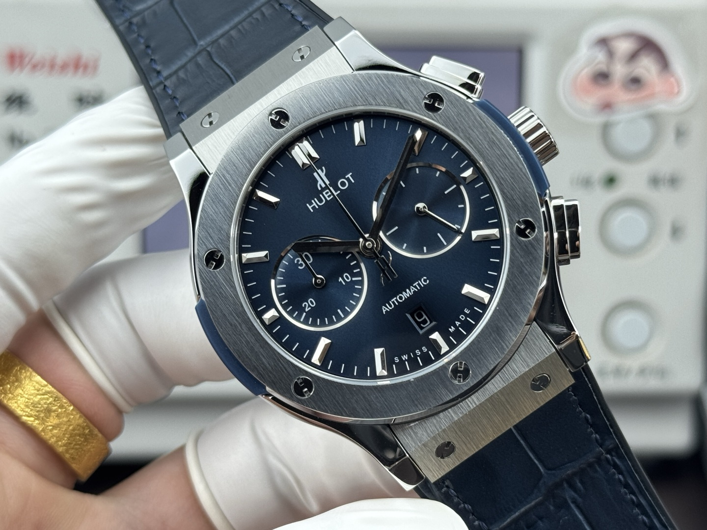 Hublot Classic Fusion Stainless steel 45 mm Chronograph Configuration 99EF36 1:1 Superclone - Image 5