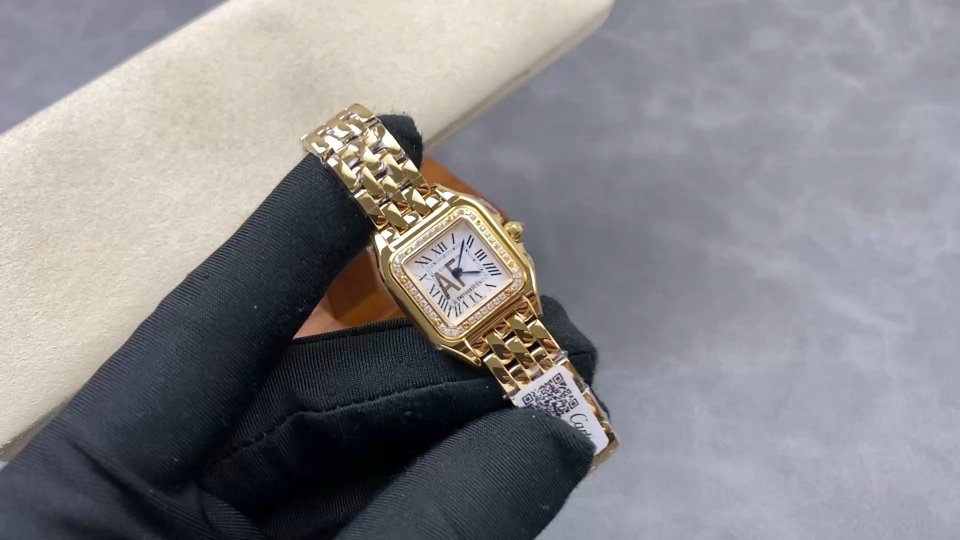 Cartier Panthère Stainless steel Stainless-steel bracelet AF Factory Configuration 6DBC89 1:1 Superclone