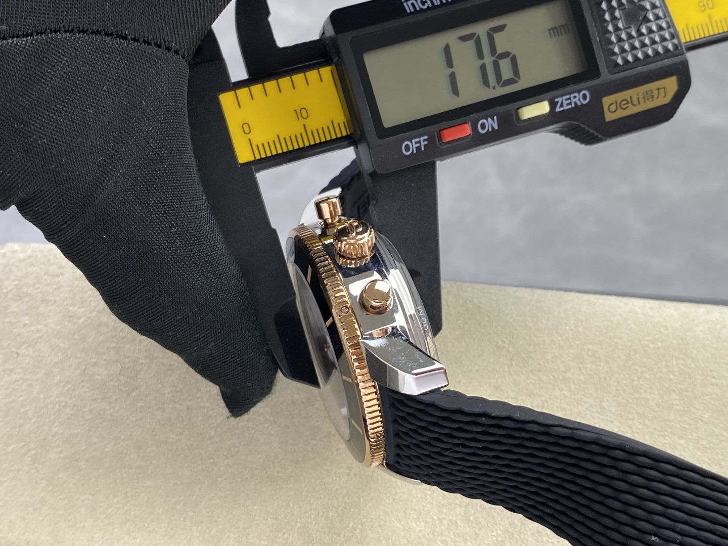 Breitling Superocean Heritage Rubber strap Chronograph BLS Factory Configuration 96C01F 1:1 Superclone - Image 13