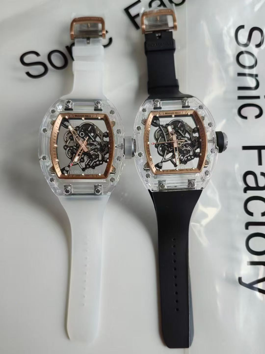 Richard Mille RM 055 RM055 Skeleton / openworked 1:1 Superclone