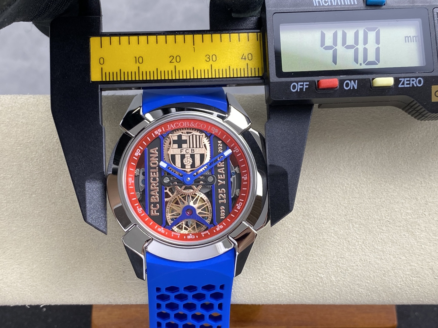 Jacob & Co. Epic X Stainless steel Rubber strap Configuration 915294 1:1 Superclone - Image 2
