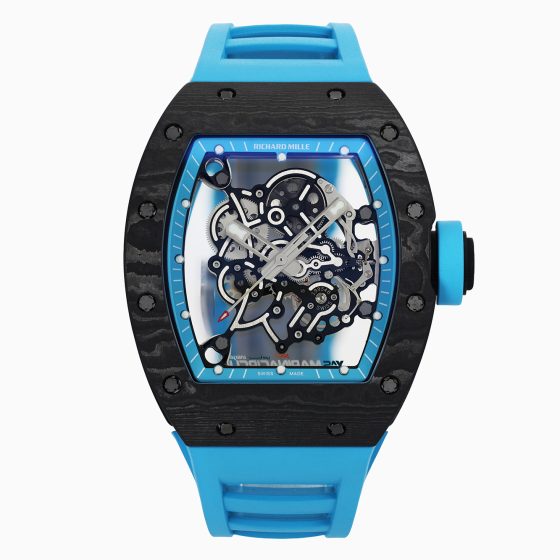Richard Mille RM 055 RM055 Carbon composite Manual-wind ZF Factory Configuration 042CA9 1:1 Superclone