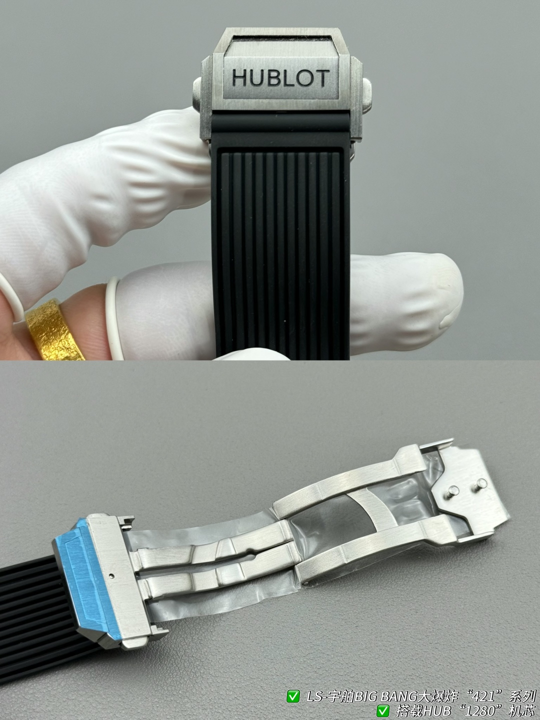 Hublot Big Bang Rubber strap 44 mm Chronograph LS Factory Configuration C9A86E 1:1 Superclone